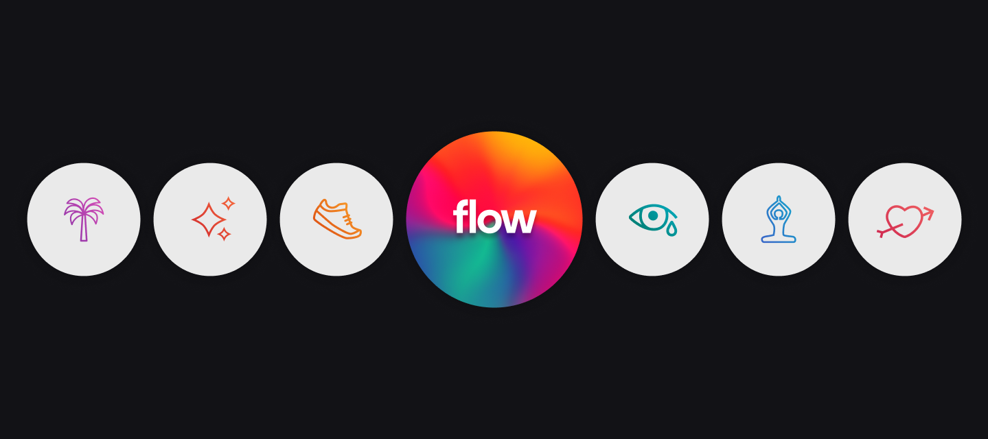 Deezer Flow Moods, now available on desktop and web!