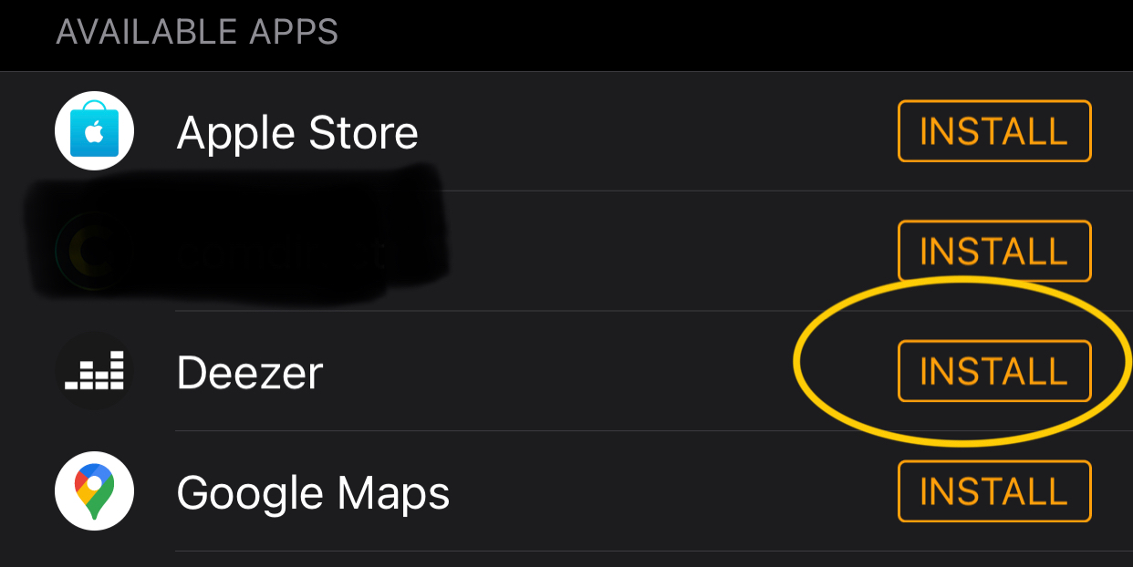 Tip: Reconnect Apple Watch app to the iPhone | Deezer Community