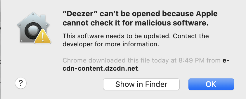 Deezer Macos App