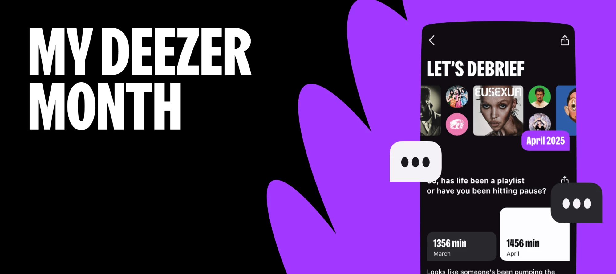 My Deezer Month - Now directly in the app | Deezer Community, bringing ...