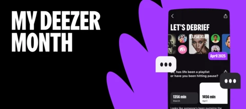 My Deezer Month - Now directly in the app
