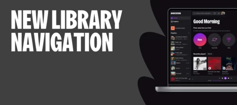 New Library Navigation on Desktop & Web