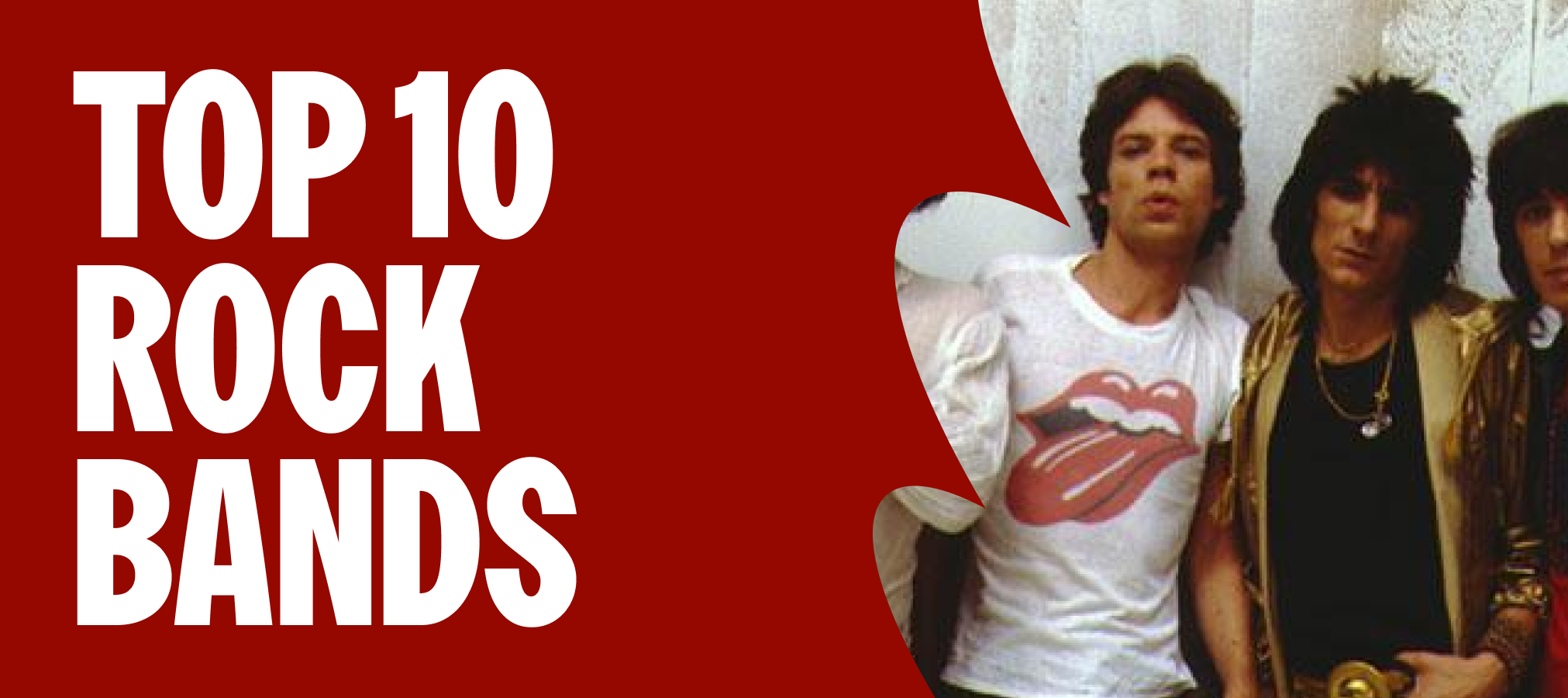 Las mejores 10 bandas del rock 🤘