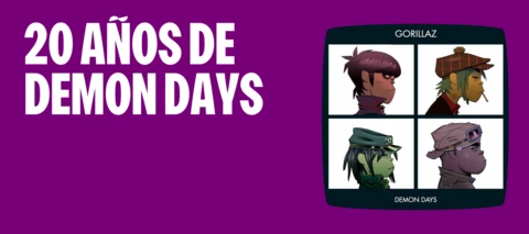 📆 Gorillaz: 20 Años de Demon Days 📀 💜