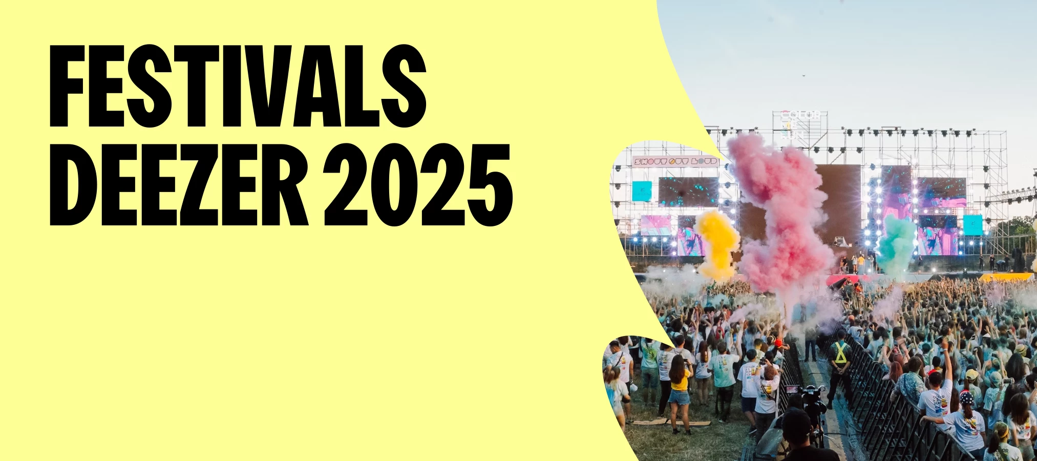 Deezer t'emmène en festival 😎