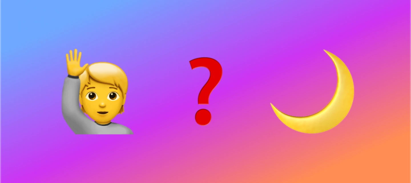 Quel est le son de la semaine : 🙋❓🌙