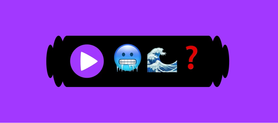 Quel est le son de la semaine (la dernière de 2024) : 🥶 🌊❓