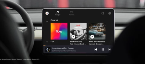 Deezer pour Automotive OS est enfin là 🚗