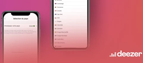 Faites le tour du monde... depuis l'application Deezer !