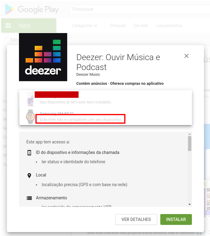 Deezer: Ouvir Música e Podcast – Apps no Google Play