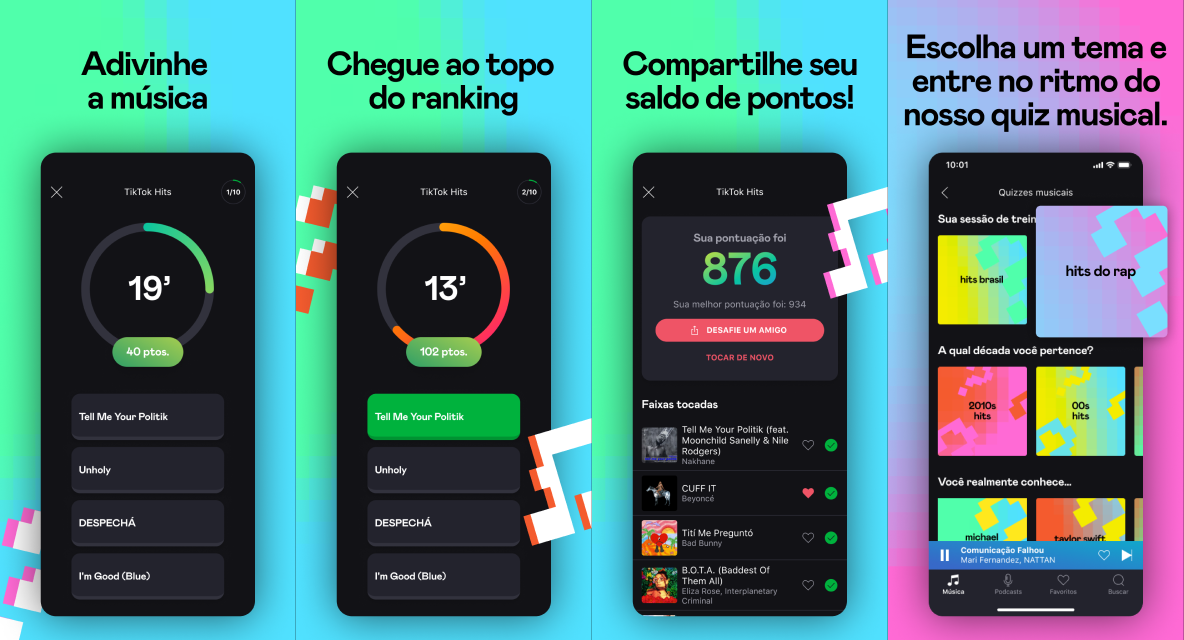 Quizzes musicais - O Game