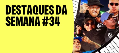 DESTAQUES DA SEMANA #34 | ADÉLA, MC HARIEL, MILEY CYRUS, LISA, ELLIE GOULDING, ARNALDO BAPTISTA E MUITO MAIS!