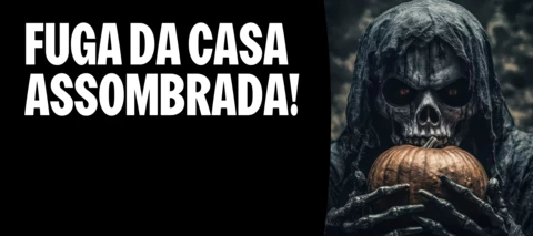 🎃 Fuga da Casa Assombrada! Você consegue encontrar a saída?
