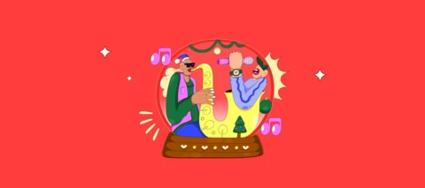 The Happymess está de volta: Natal na Deezer! 🎄💜