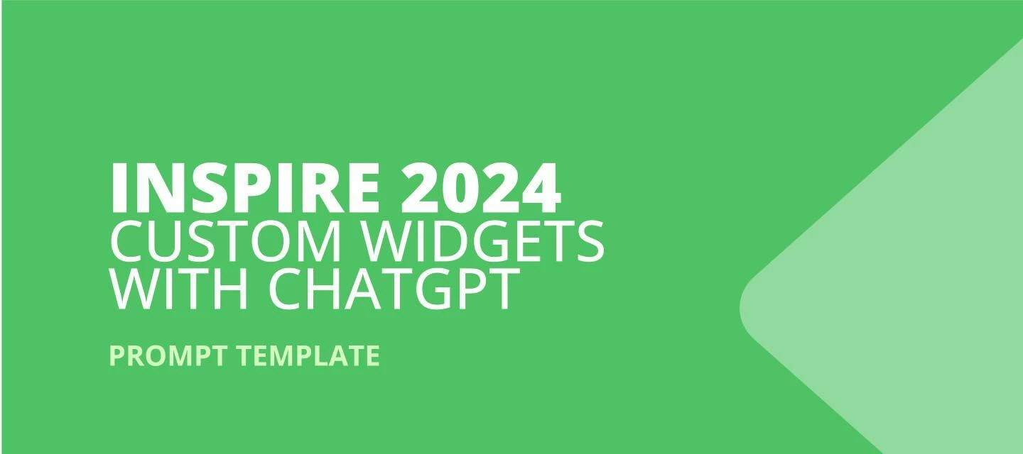 Building Custom Widgets with ChatGPT - Prompt Template and Custom GPT from Inspire