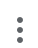 three dot menu icon