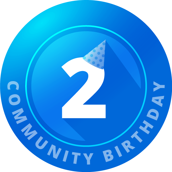 Community 2nd Birthday