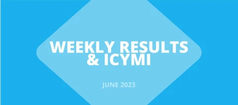 JUN 26-30: 🏆 Results + 📌 ICYMI