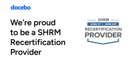 Docebo is officially an approved SHRM Recertification General Provider
