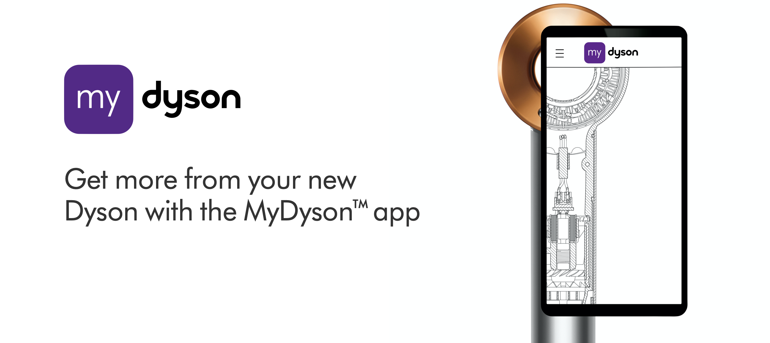 Joining MyDyson™ and registering your machines