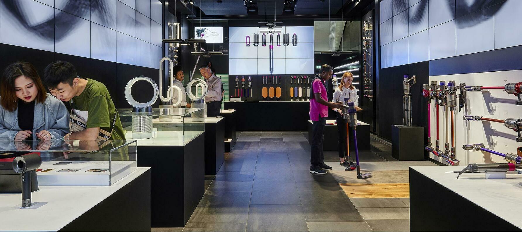 Dyson Store: Exclusive experiences. Customized machines. Expert advice.