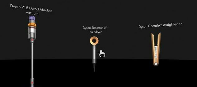 Dyson launches new interactive online virtual store