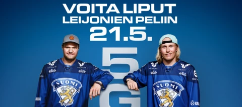 MM-lätkähuumaa OmaElisassa - Voita liput Leijonien peliin!