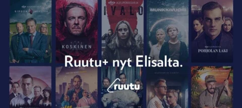 Ruutu+ tilattavissa nyt Elisalta