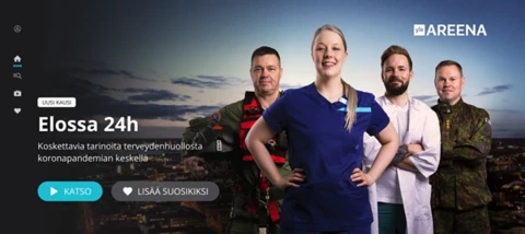 Yle Areena uudistuu Elisa Viihteen digibokseilla