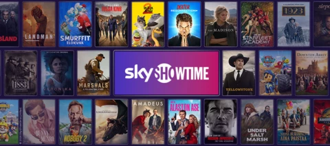 SkyShowtimen elokuvat ja sarjat