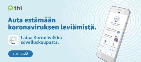 Lataa Koronavilkku ja auta ehkäisemään koronan leviämistä!