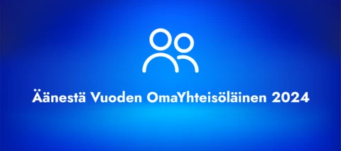 Äänestä Vuoden OmaYhteisöläinen 2024