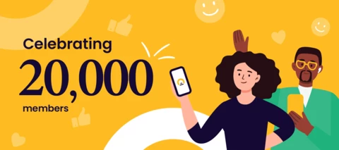 Celebrating 20,000 members and counting