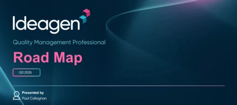Ideagen Quality Management Professional Roadmap