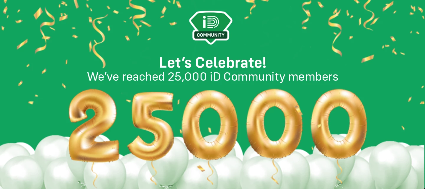 We've Reached Over 25K iD Community Members. | iD Mobile Community