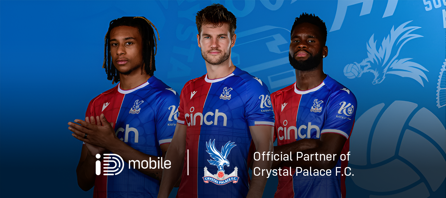 iD Mobile partners with Crystal Palace Football Club.