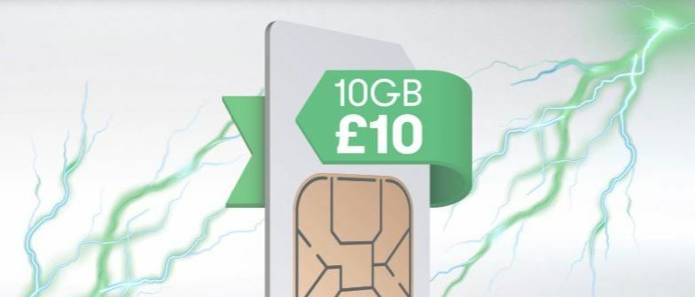 Fancy 10GB for £10? It’s the best SIM only deal around…