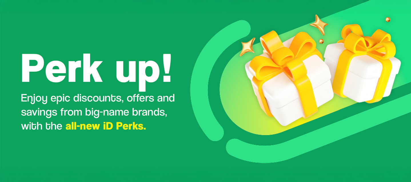 Introducing iD Perks - Epic discounts just for being with us!