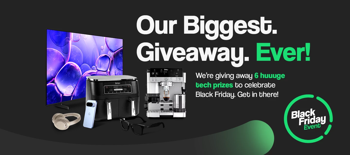 Our biggest-ever giveaway and Black Friday deals are here!