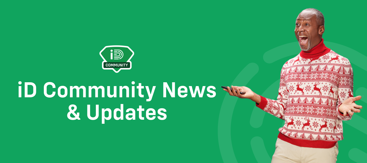 iD Community News and Updates – December 2021