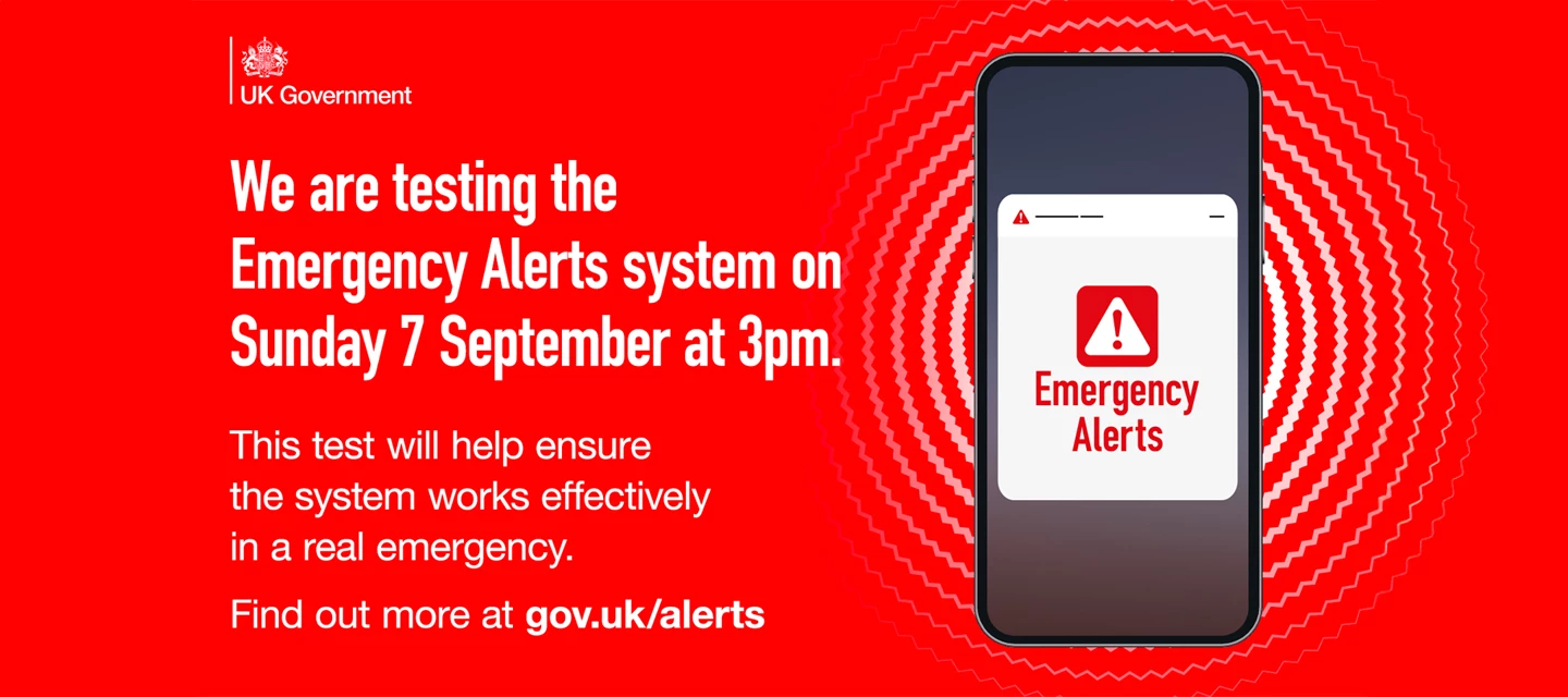 What to expect from the UK's national emergency alert test.