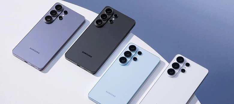 The latest Samsung Galaxy phones.