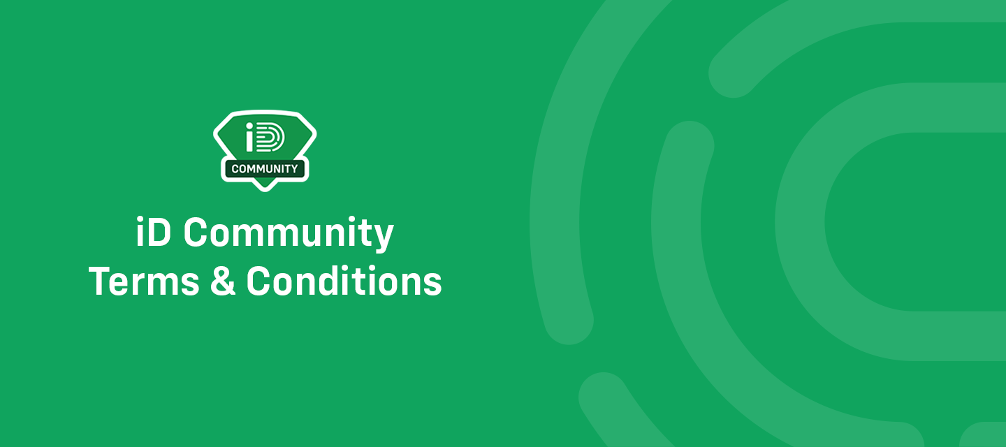 iD Community Terms & Conditions