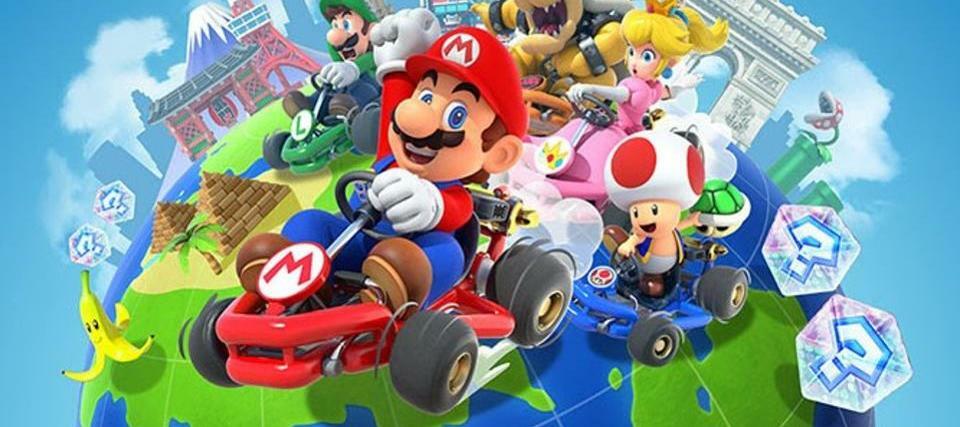 Mario Kart is on mobile!