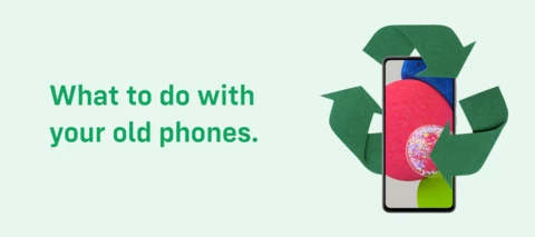 What to do with your old mobile phone.