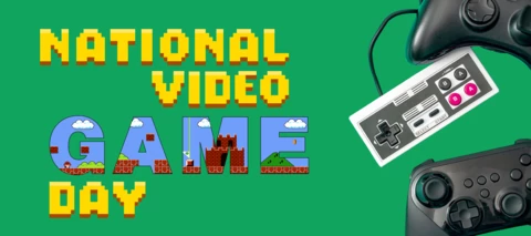 Win a prize this Video Games Day.