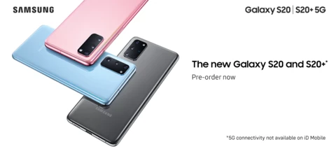 Pre-order your game changing Samsung S20.