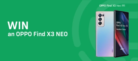 Last Chance to Win an OPPO Find X3 Neo.