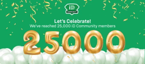 We've Reached Over 25K iD Community Members.