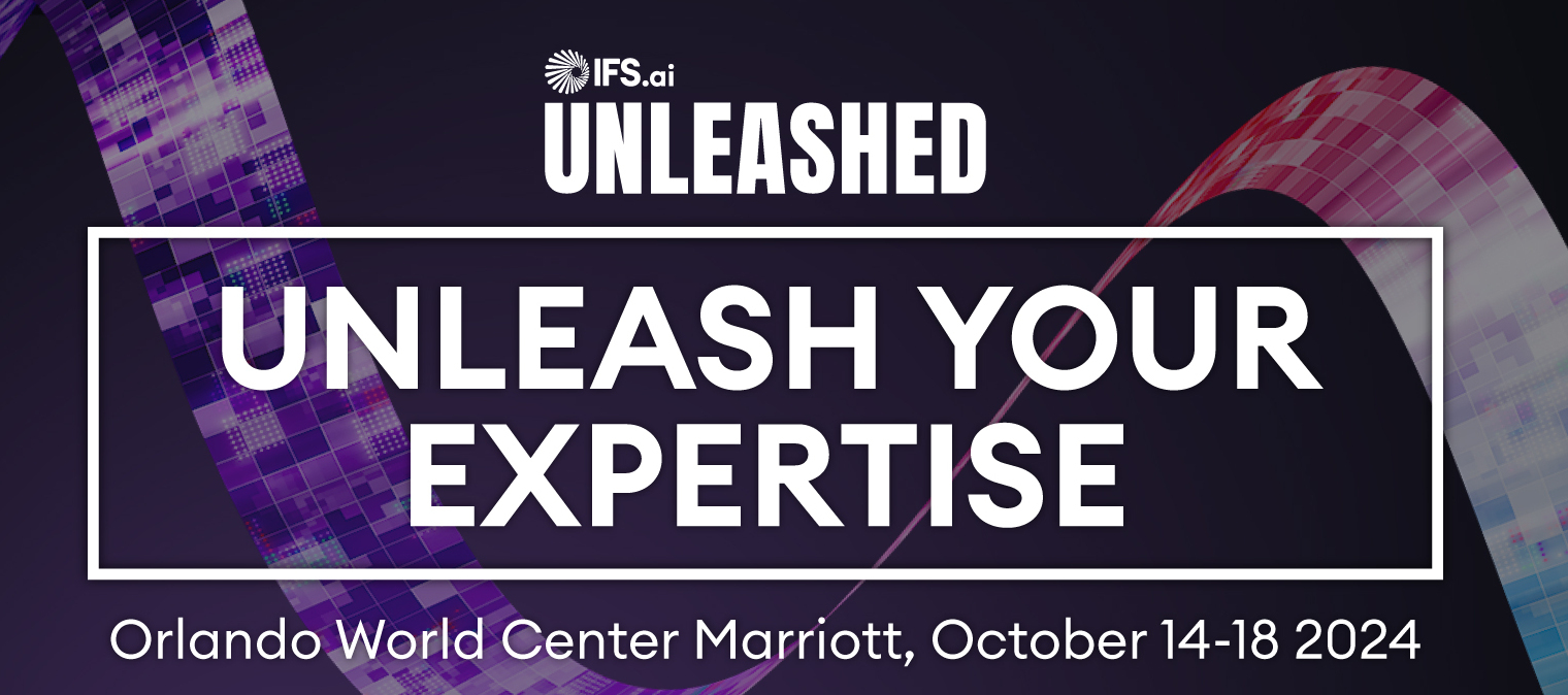 Sign up for our Training Courses exclusively available for IFS Unleashed attendees!